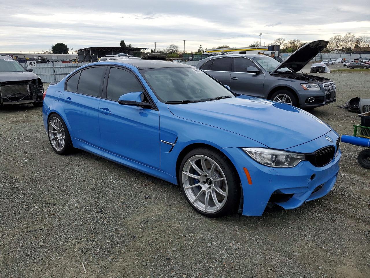 2015 Bmw Motorrad M3 Blue vin: WBS3C9C50FP805022