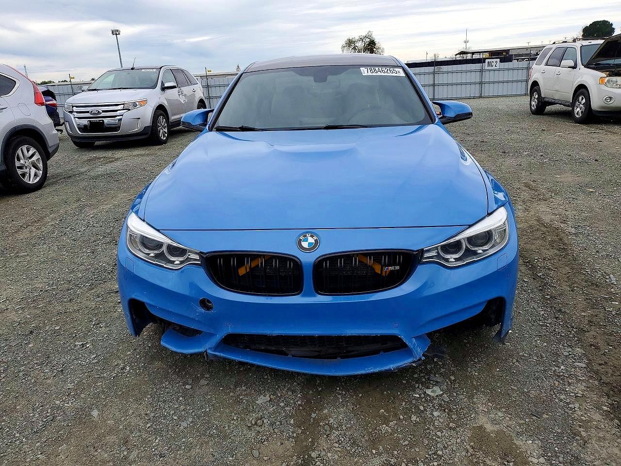 2015 Bmw Motorrad M3 Blue vin: WBS3C9C50FP805022