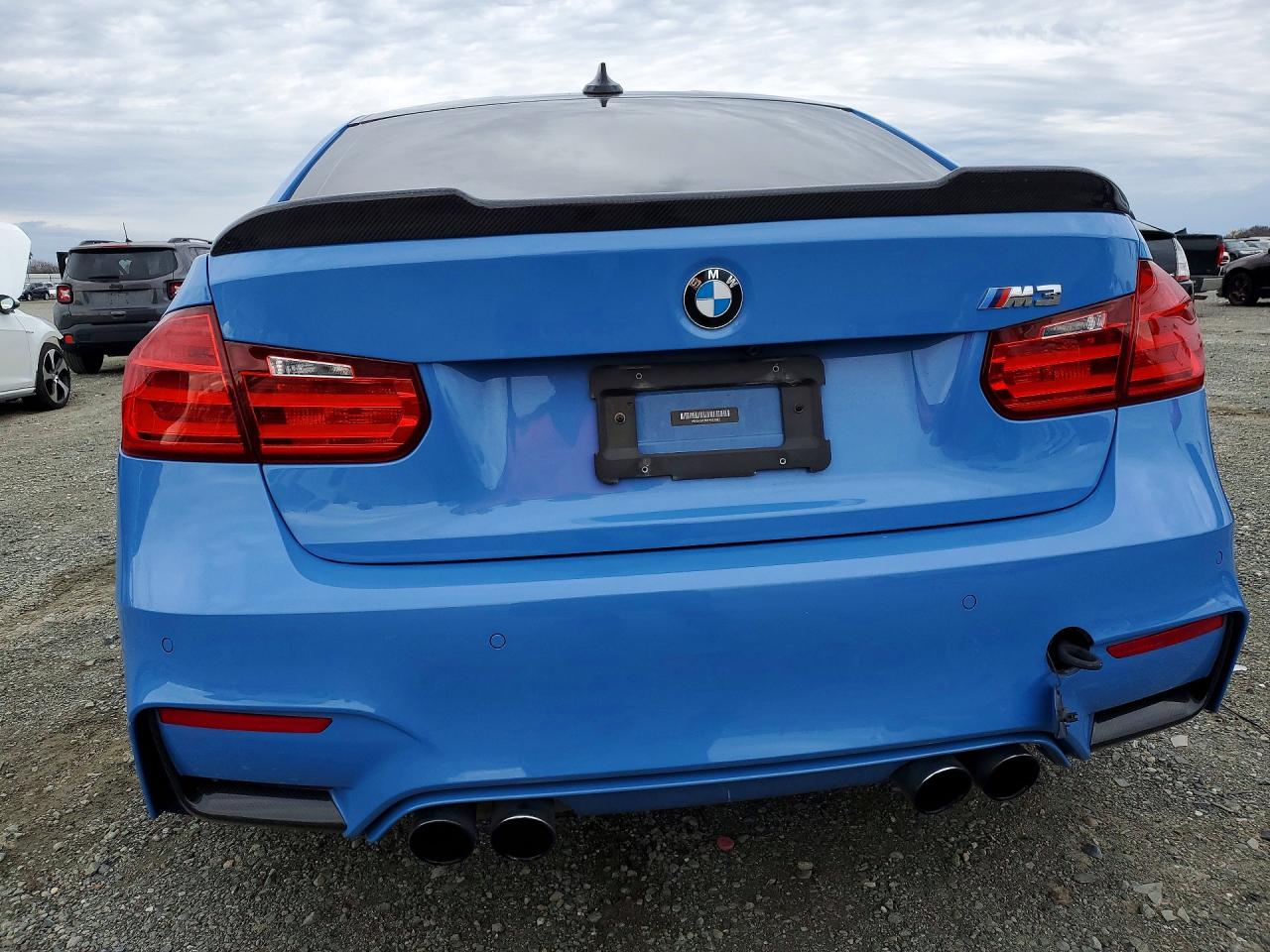 2015 Bmw Motorrad M3 Blue vin: WBS3C9C50FP805022