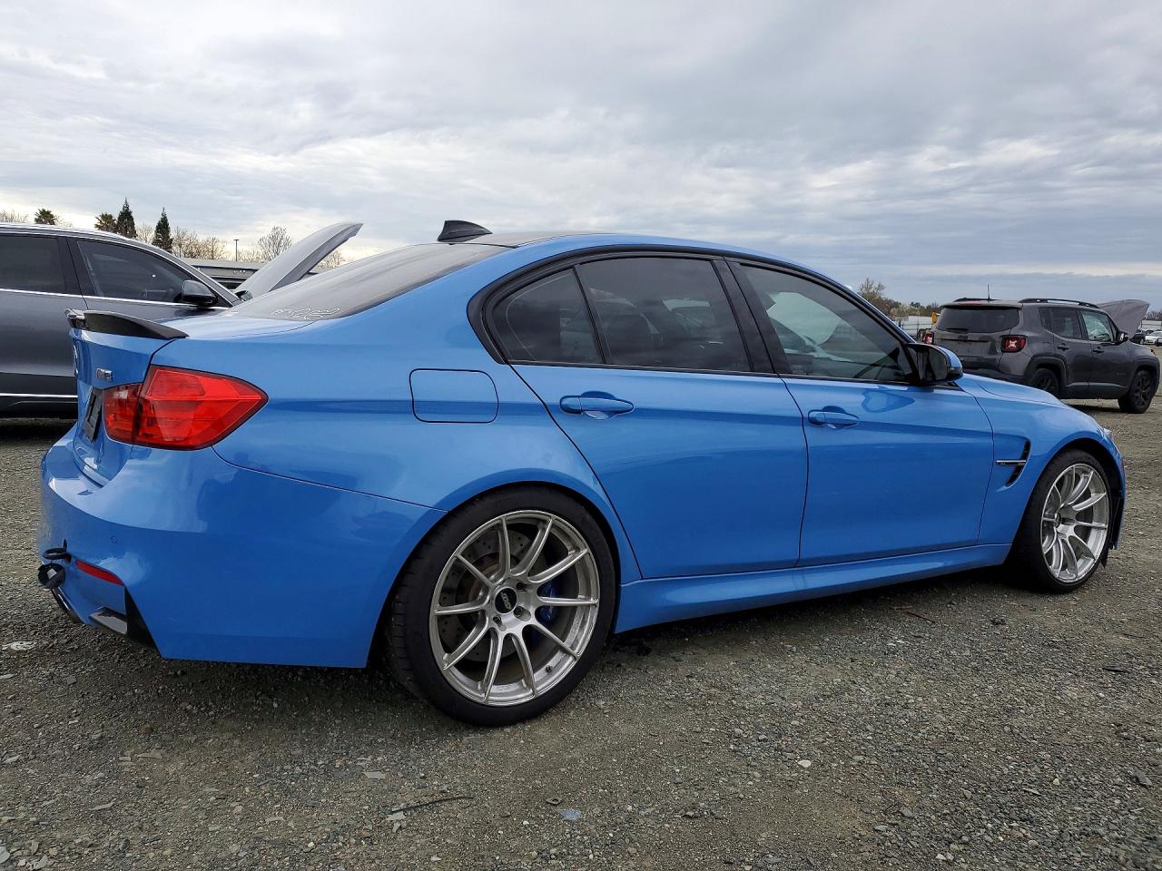 2015 Bmw Motorrad M3 Blue vin: WBS3C9C50FP805022