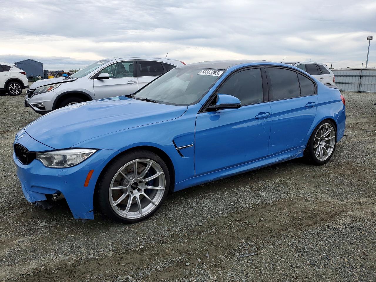 2015 Bmw Motorrad M3 Blue vin: WBS3C9C50FP805022