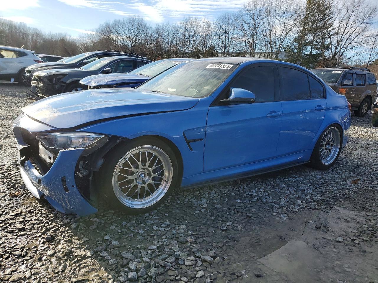 2015 Bmw Motorrad M3 Blue vin: WBS3C9C51FP803389