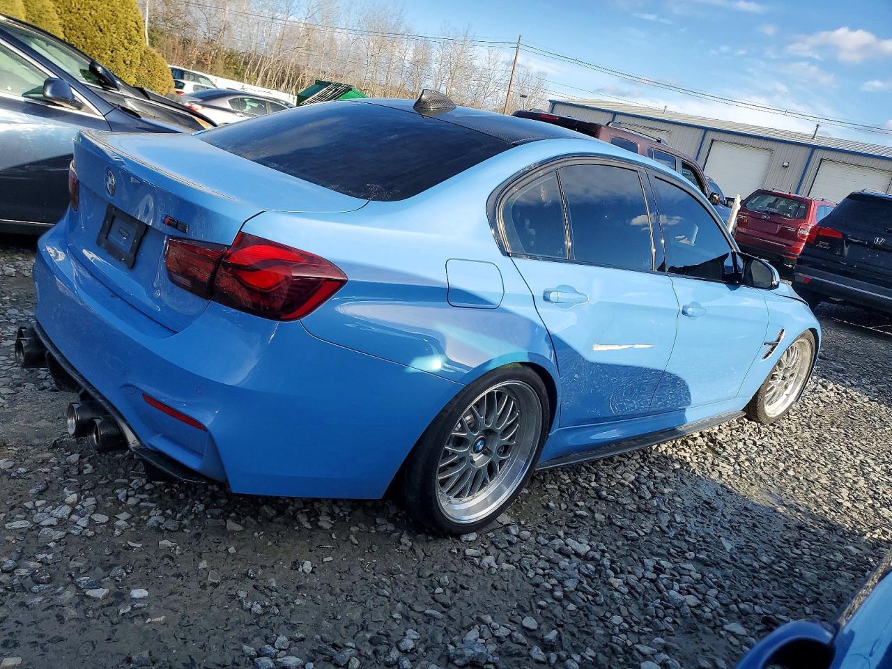 2015 Bmw Motorrad M3 Blue vin: WBS3C9C51FP803389