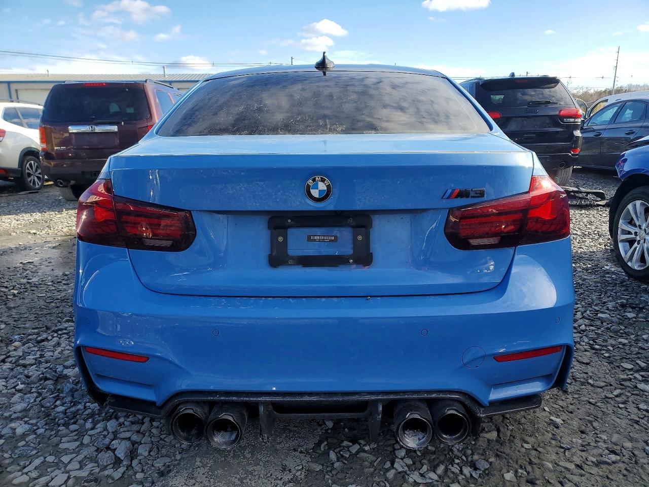 2015 Bmw Motorrad M3 Blue vin: WBS3C9C51FP803389