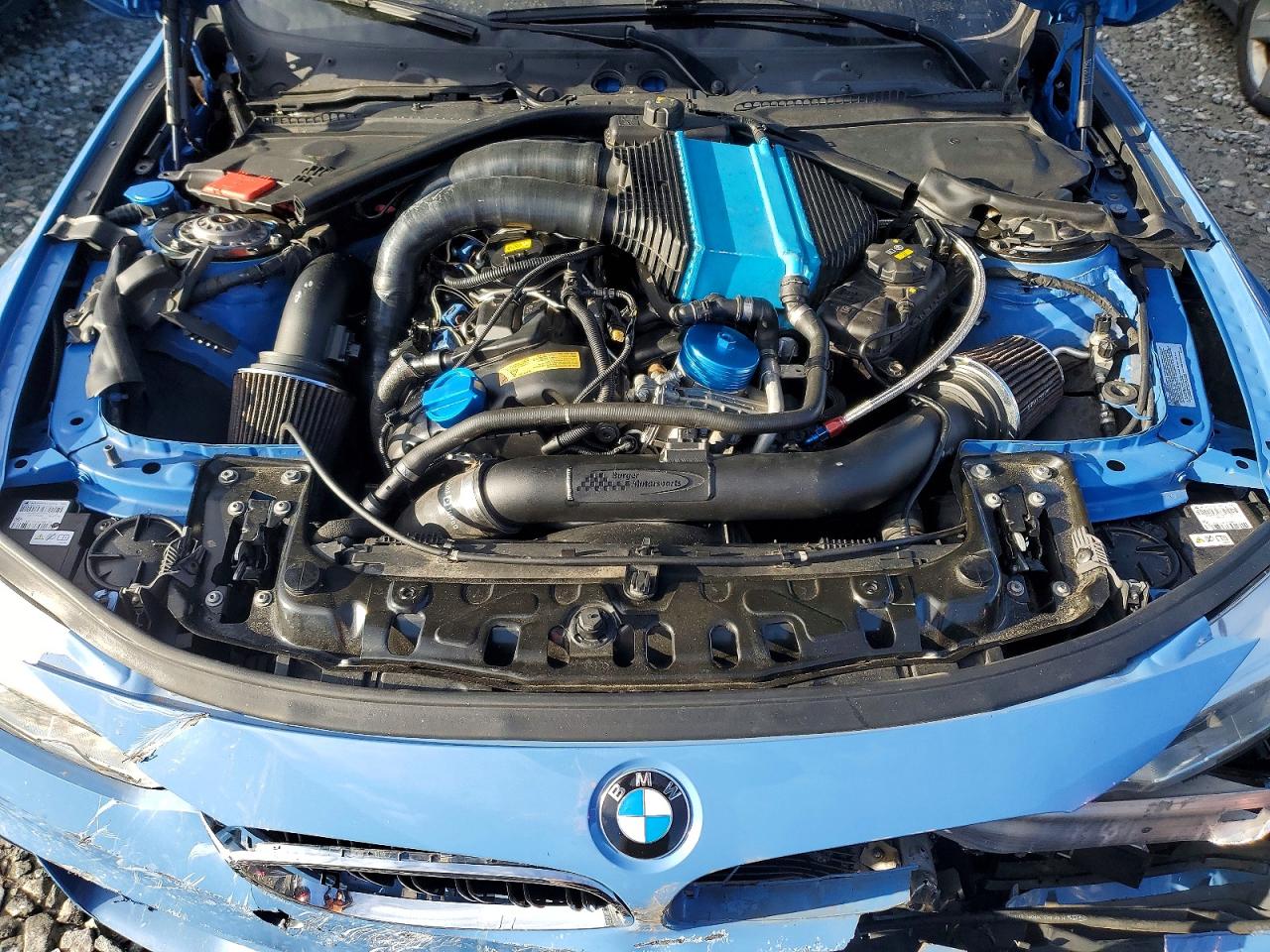 2015 Bmw Motorrad M3 Blue vin: WBS3C9C51FP803389