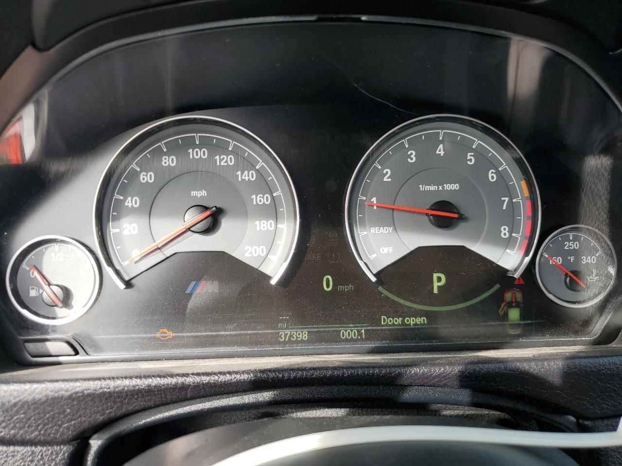 2015 Bmw M3 Orange vin: WBS3C9C51FP803635