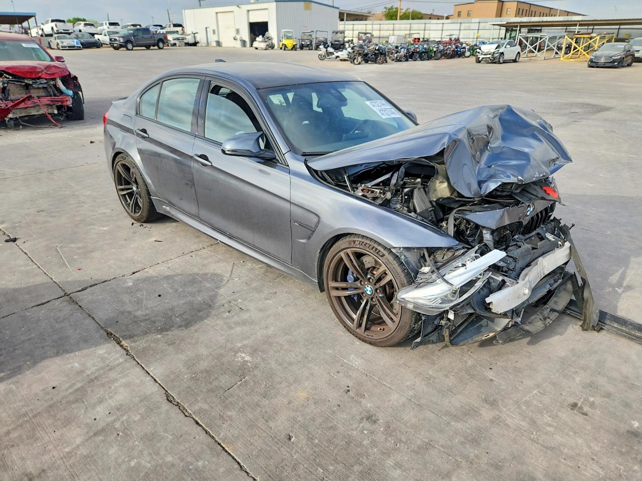 2015 Bmw Motorrad M3 Gray vin: WBS3C9C51FP804235