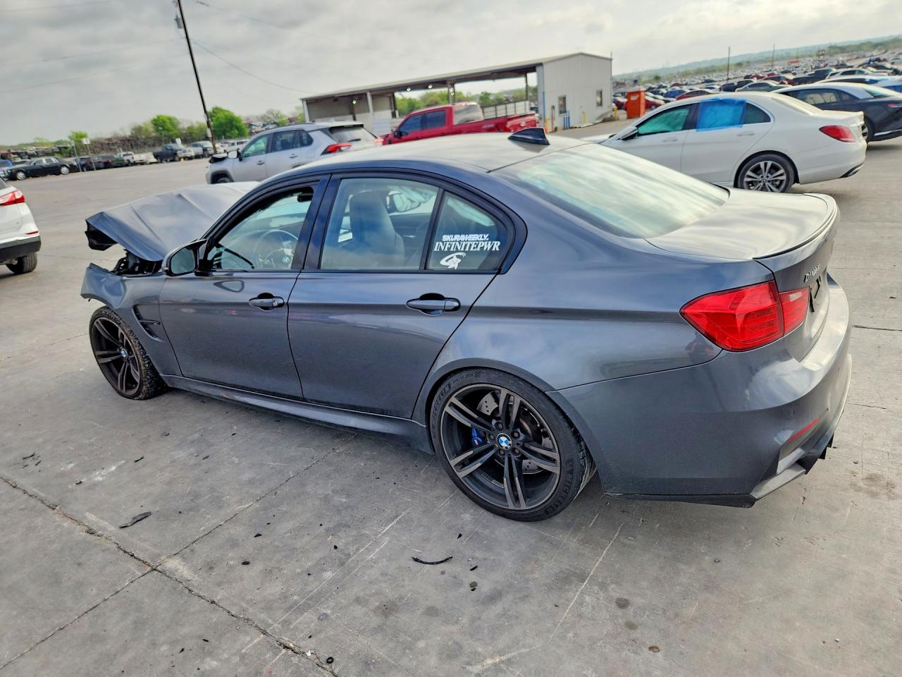2015 Bmw Motorrad M3 Gray vin: WBS3C9C51FP804235