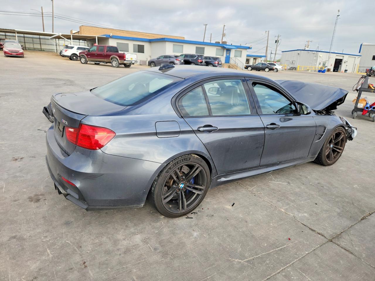 2015 Bmw Motorrad M3 Gray vin: WBS3C9C51FP804235