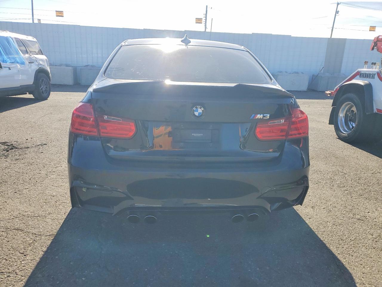 2015 Bmw M3 Black vin: WBS3C9C51FP804316
