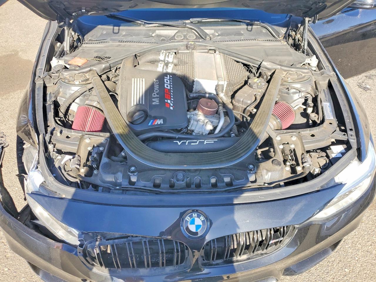 2015 Bmw M3 Black vin: WBS3C9C51FP804316