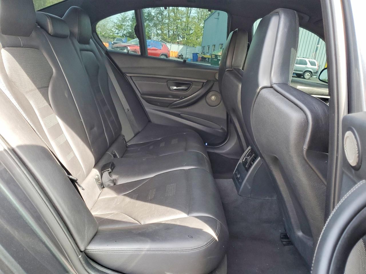 2015 Bmw M3 Gray vin: WBS3C9C52FJ276241