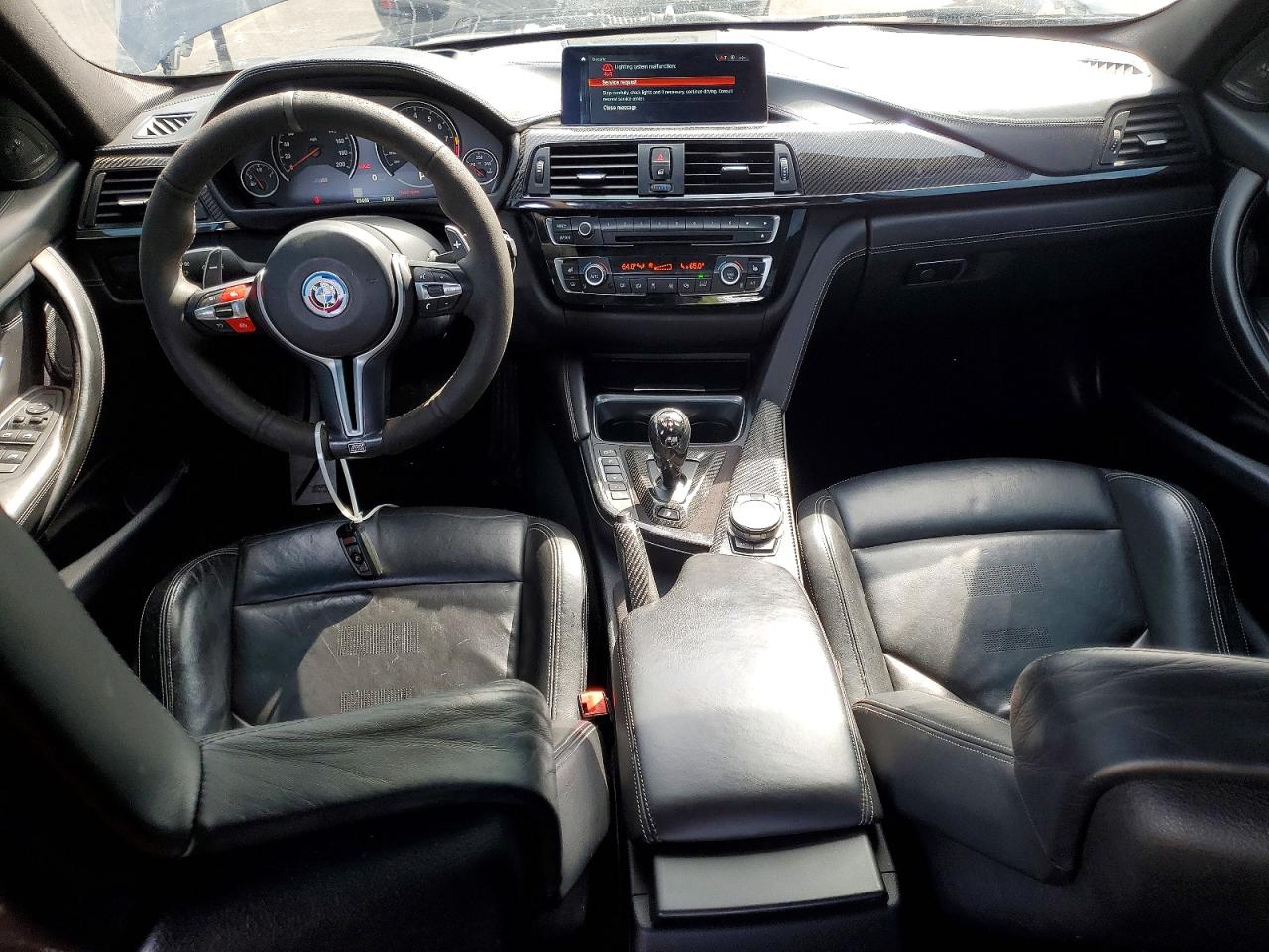 2015 Bmw M3 Gray vin: WBS3C9C52FJ276241