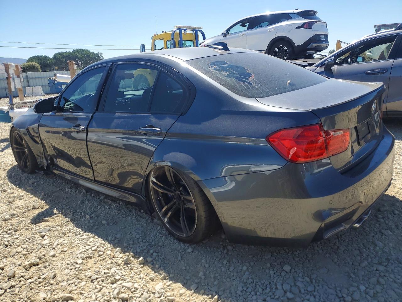 2015 Bmw M3 Charcoal vin: WBS3C9C53FP804396