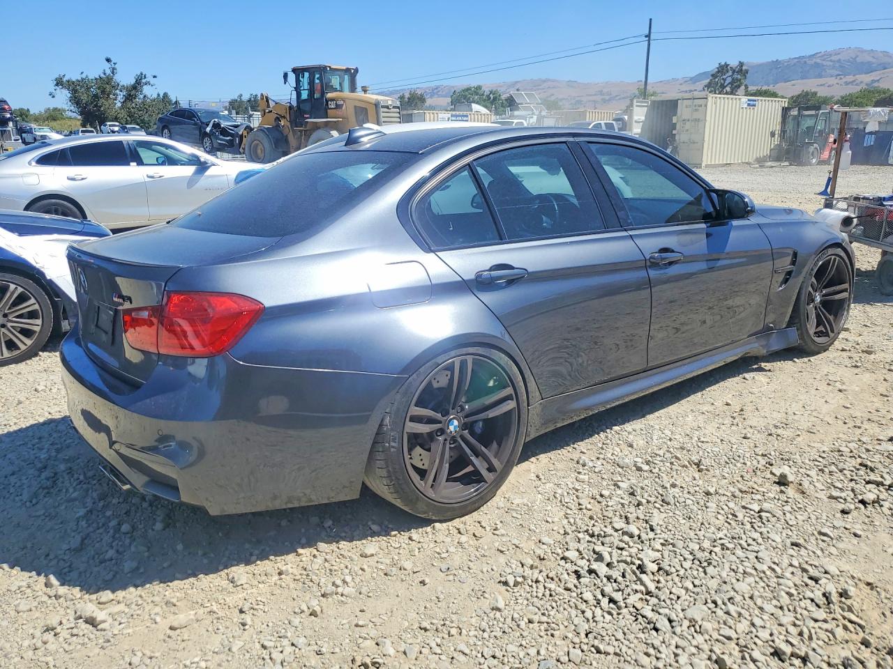 2015 Bmw M3 Charcoal vin: WBS3C9C53FP804396
