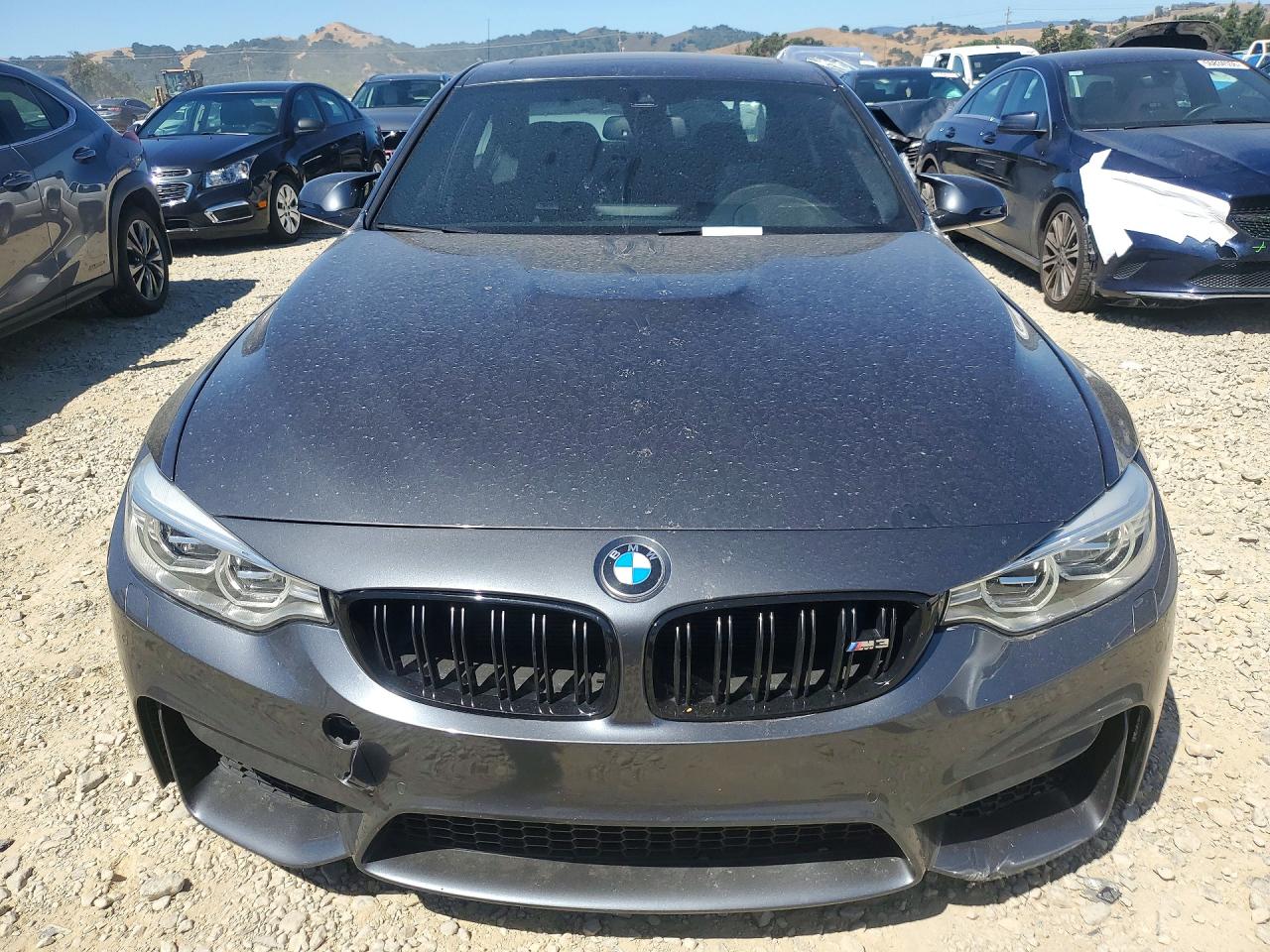 2015 Bmw M3 Charcoal vin: WBS3C9C53FP804396