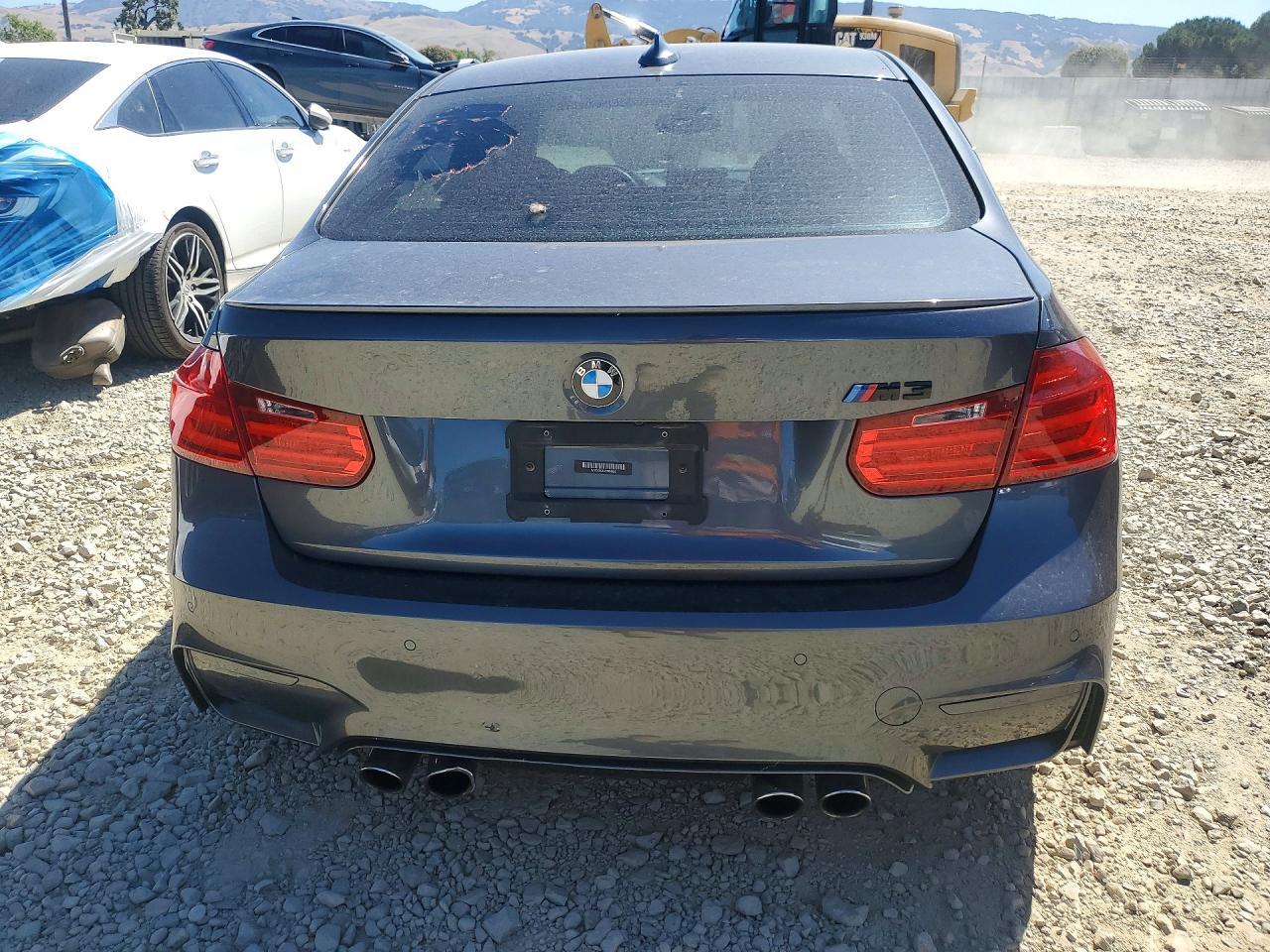 2015 Bmw M3 Charcoal vin: WBS3C9C53FP804396
