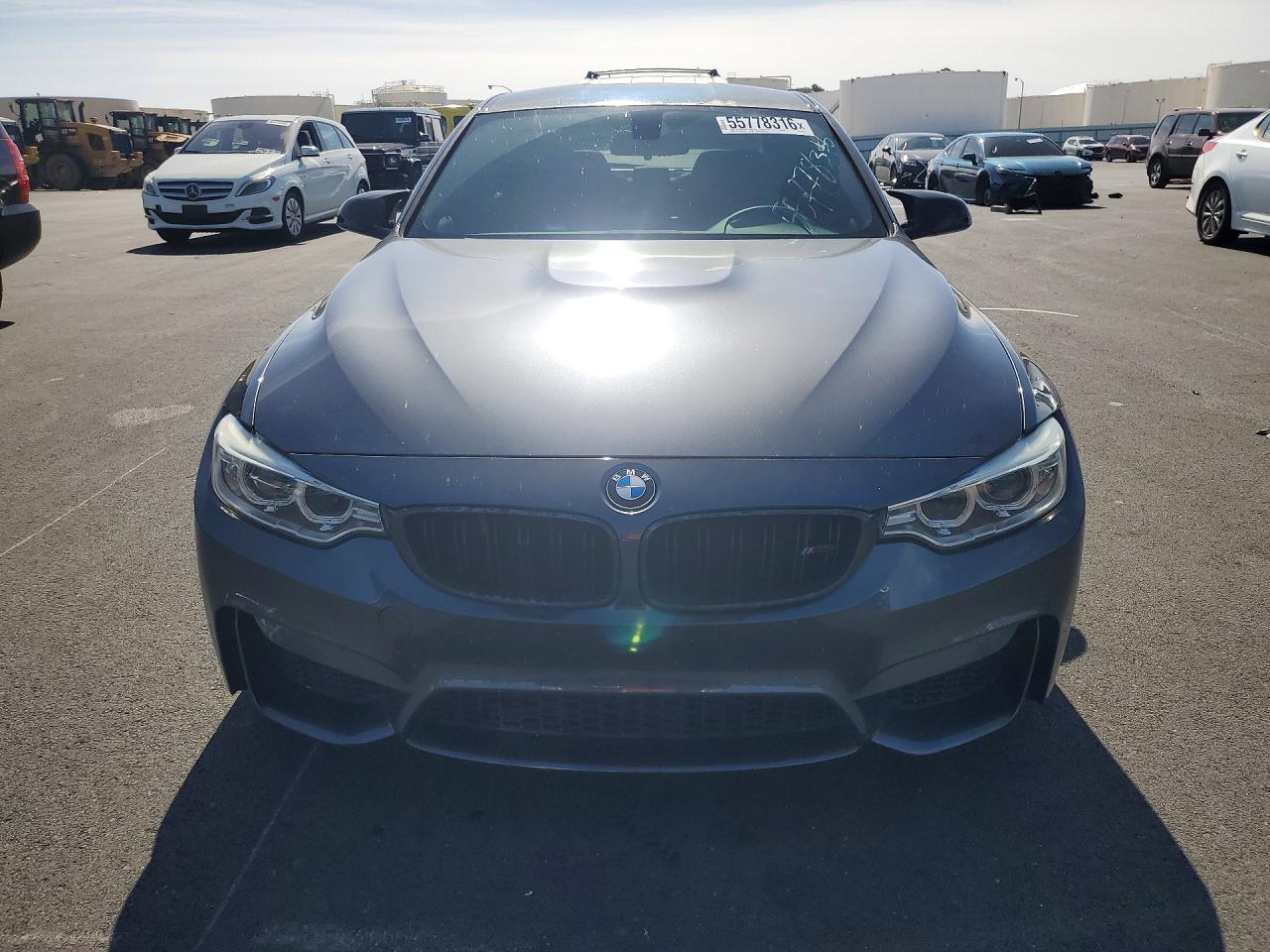 2015 Bmw M3 Charcoal vin: WBS3C9C53FP805659
