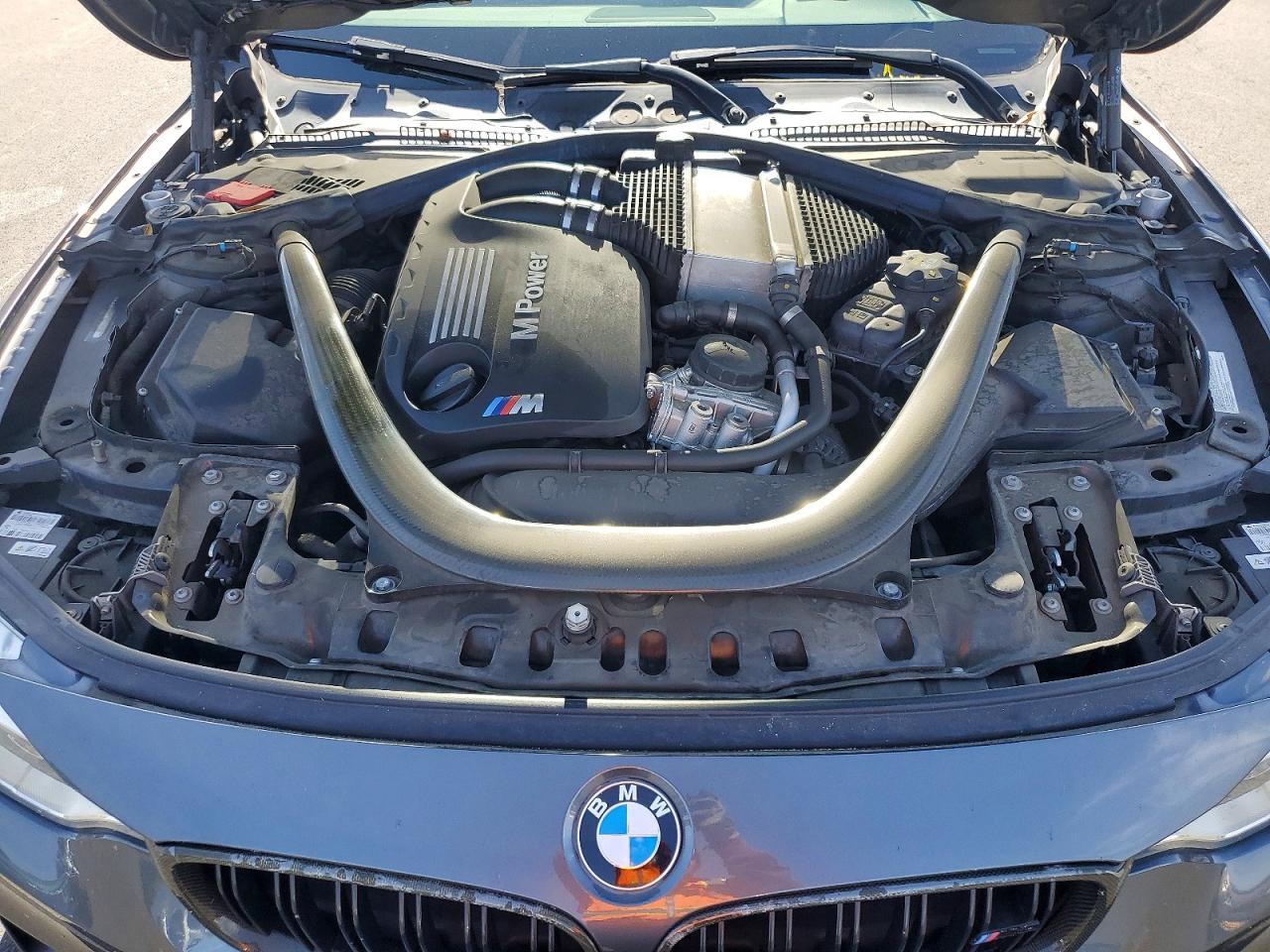 2015 Bmw M3 Charcoal vin: WBS3C9C53FP805659