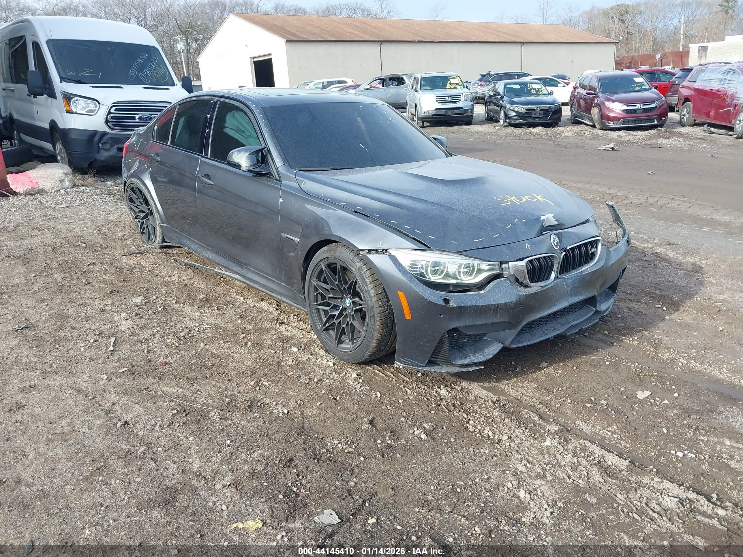 2015 Bmw M3   Pewter vin: WBS3C9C55FJ276296