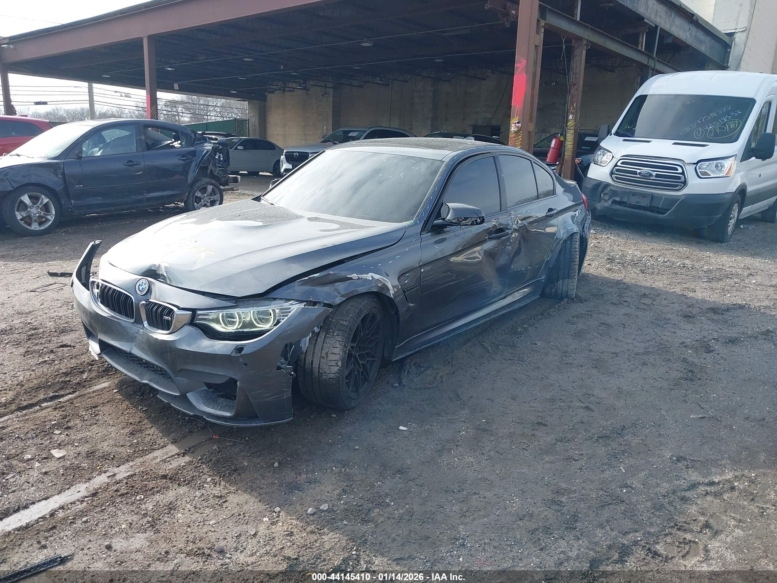2015 Bmw M3   Pewter vin: WBS3C9C55FJ276296
