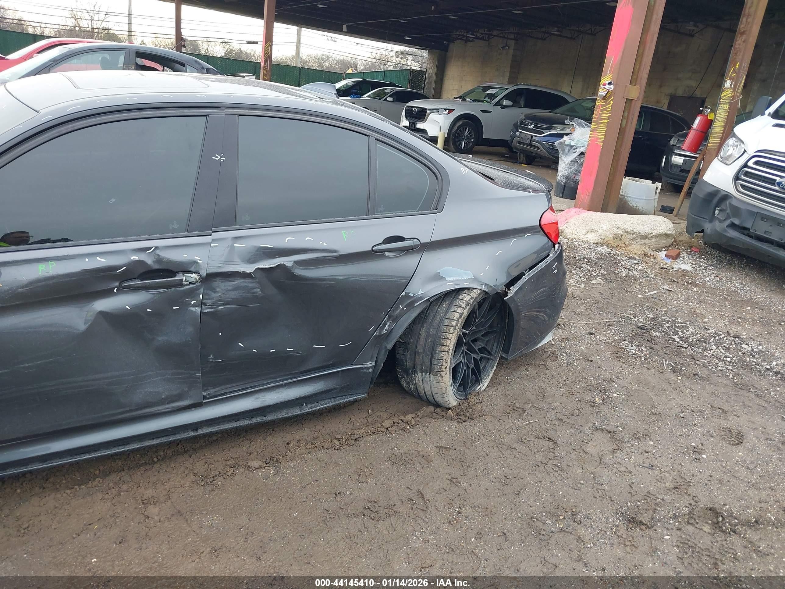 2015 Bmw M3   Pewter vin: WBS3C9C55FJ276296