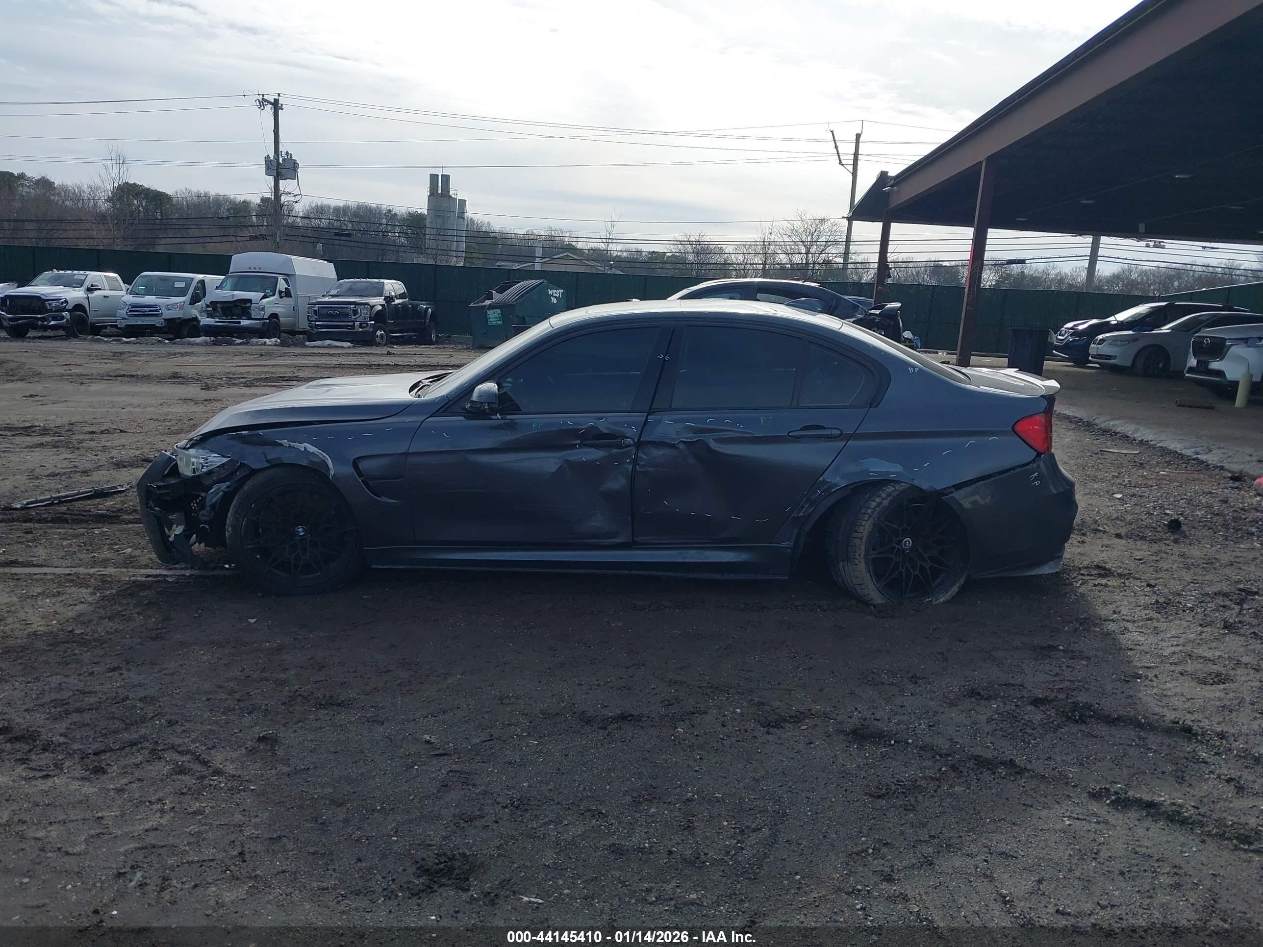 2015 Bmw M3   Pewter vin: WBS3C9C55FJ276296