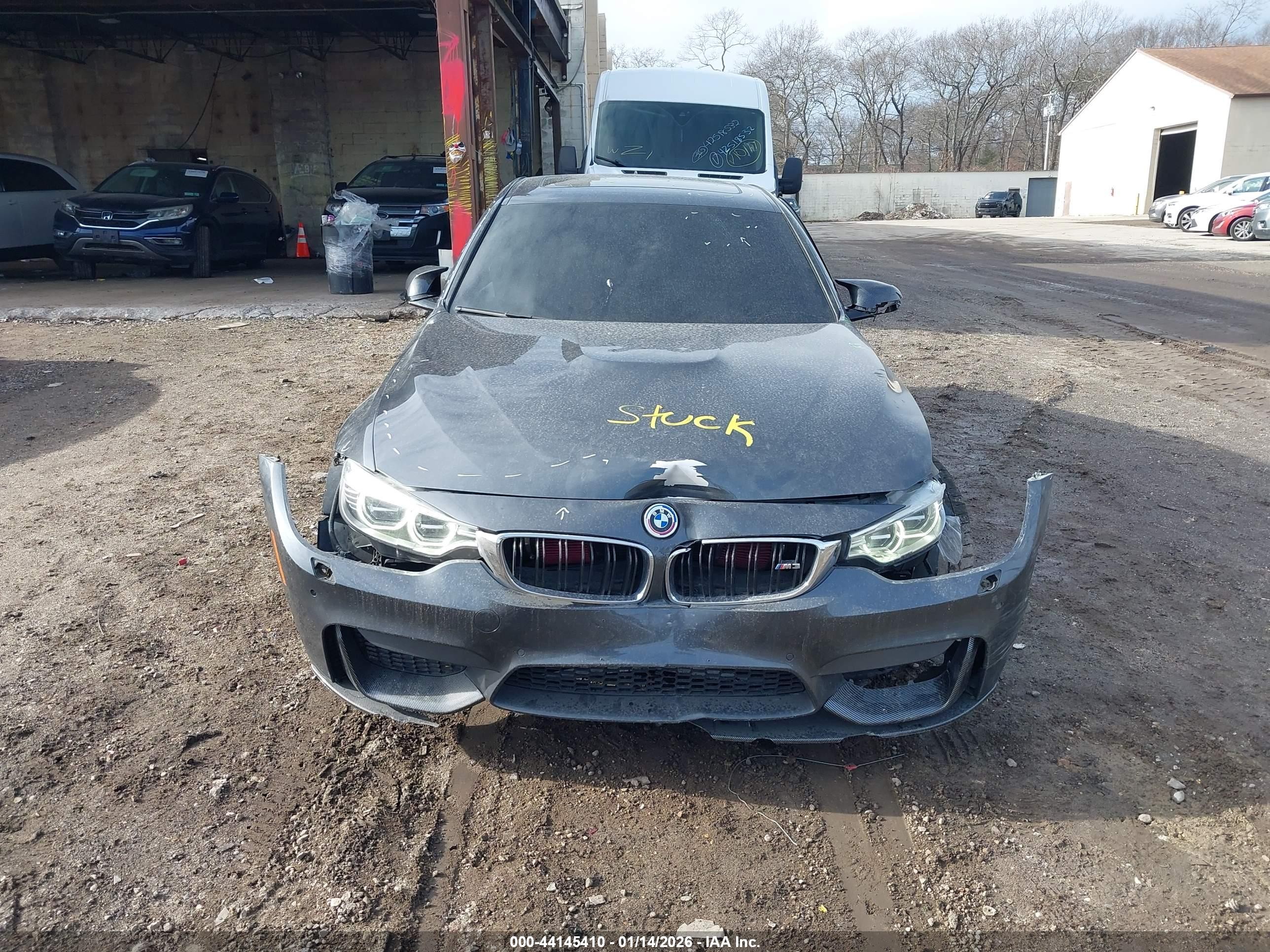 2015 Bmw M3   Pewter vin: WBS3C9C55FJ276296