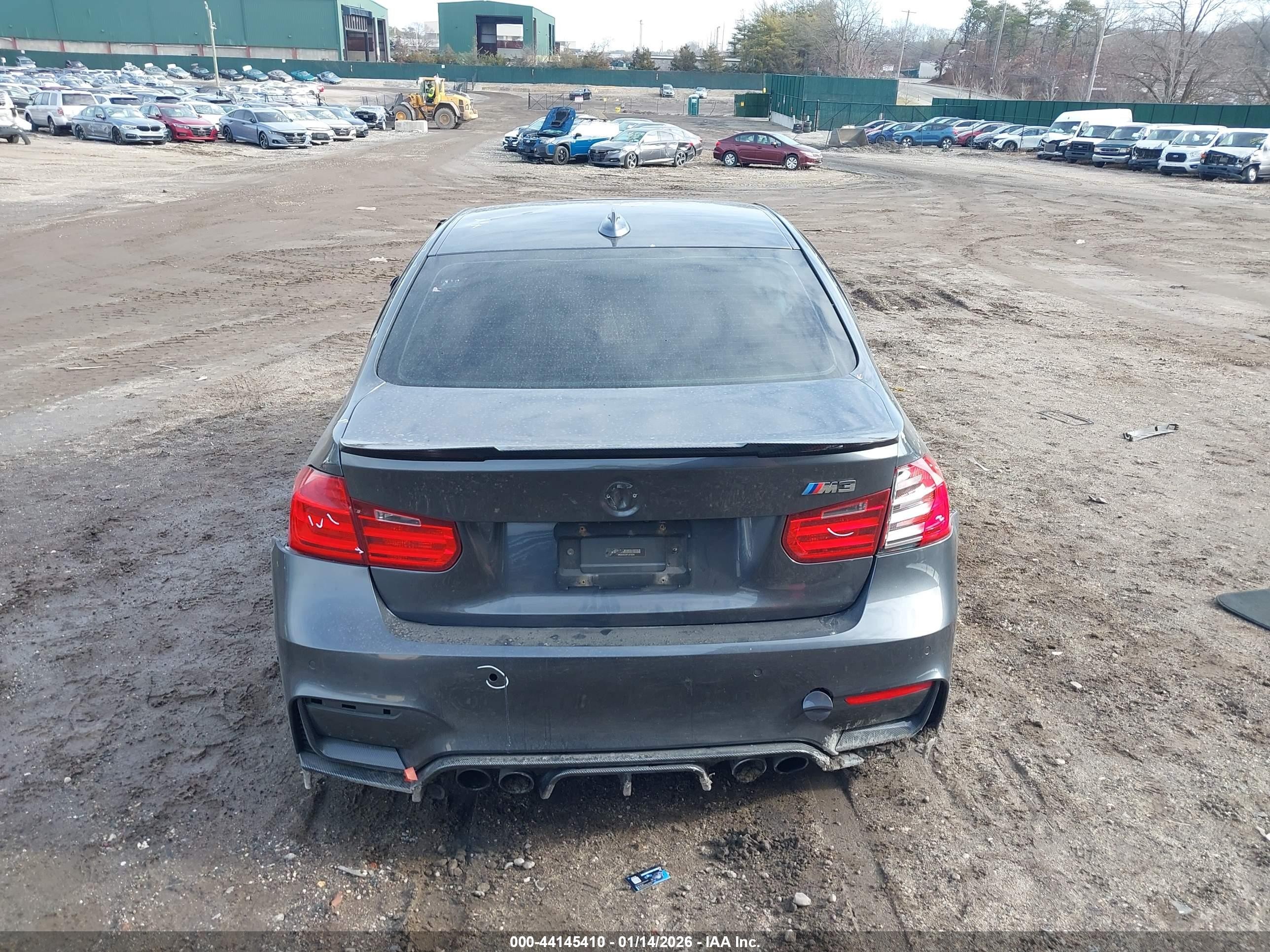 2015 Bmw M3   Pewter vin: WBS3C9C55FJ276296