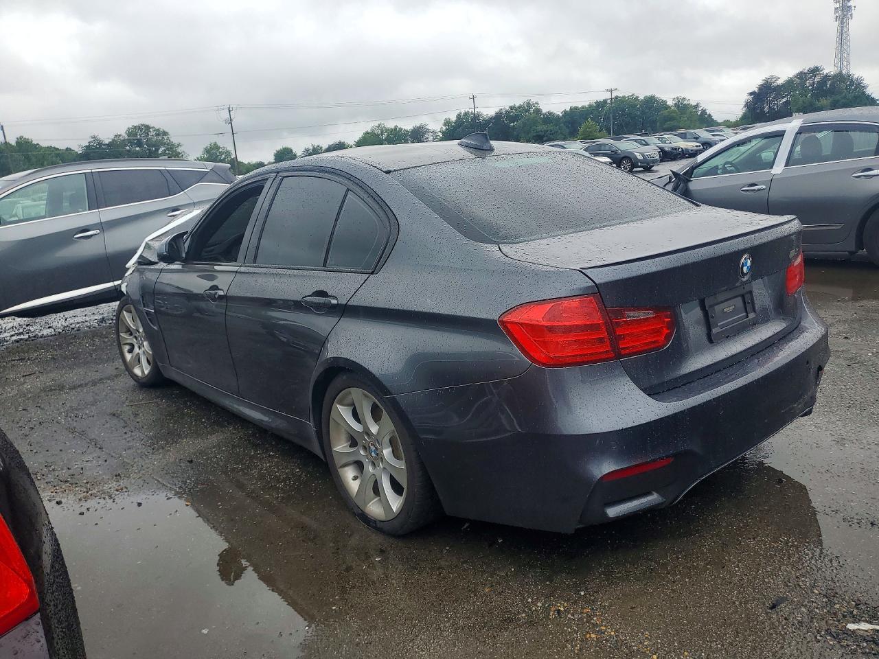 2015 Bmw M3 Gray vin: WBS3C9C57FP803526