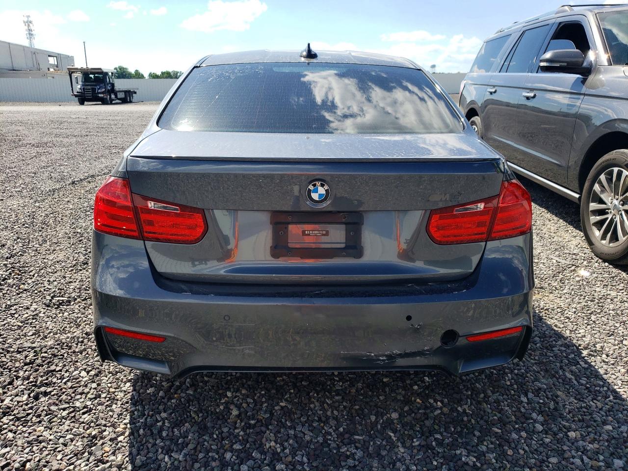2015 Bmw M3 Gray vin: WBS3C9C57FP803526