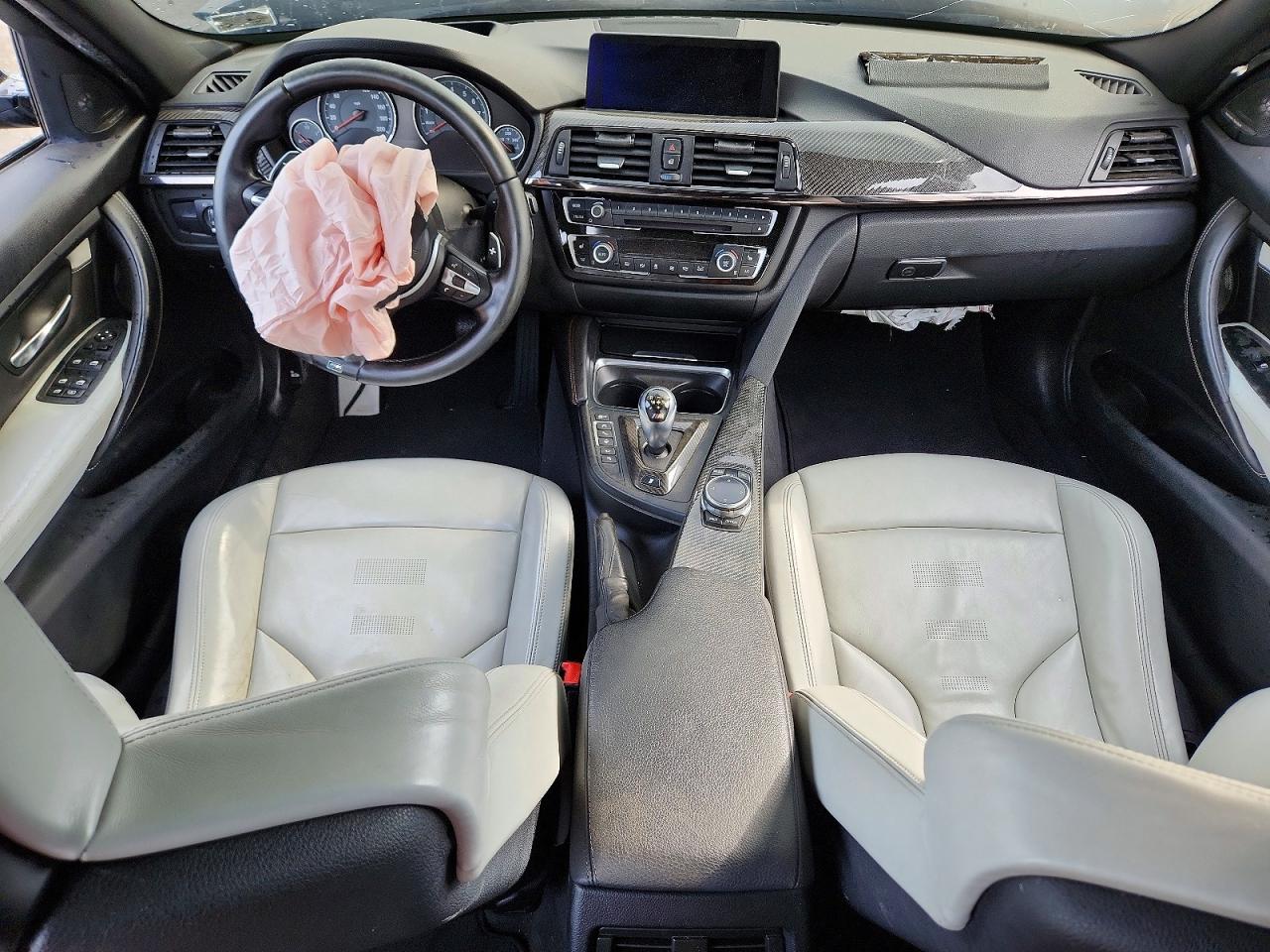 2015 Bmw M3 Gray vin: WBS3C9C57FP803526