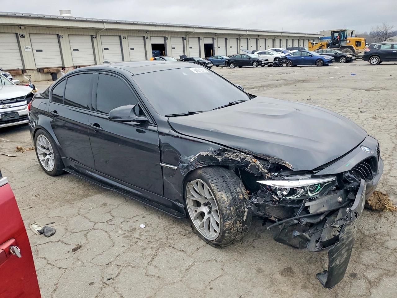 2015 Bmw M3 Black vin: WBS3C9C57FP803915