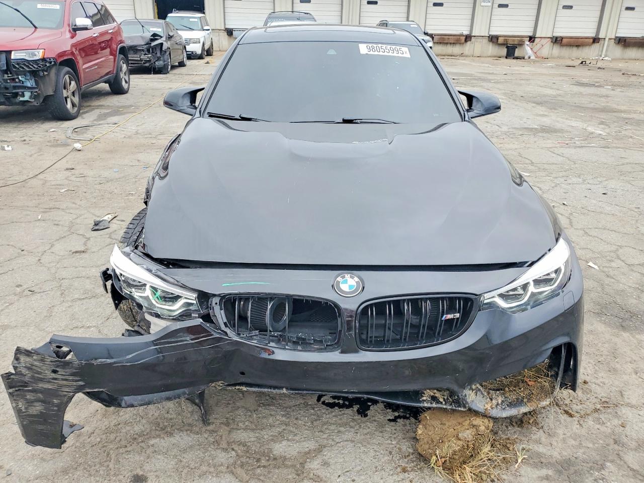 2015 Bmw M3 Black vin: WBS3C9C57FP803915