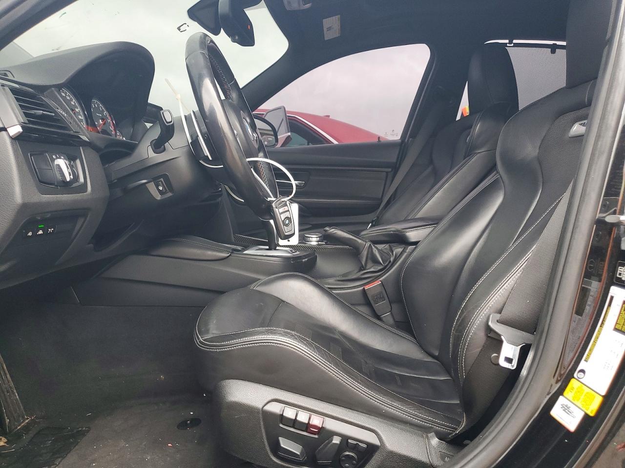 2015 Bmw M3 Black vin: WBS3C9C57FP803915
