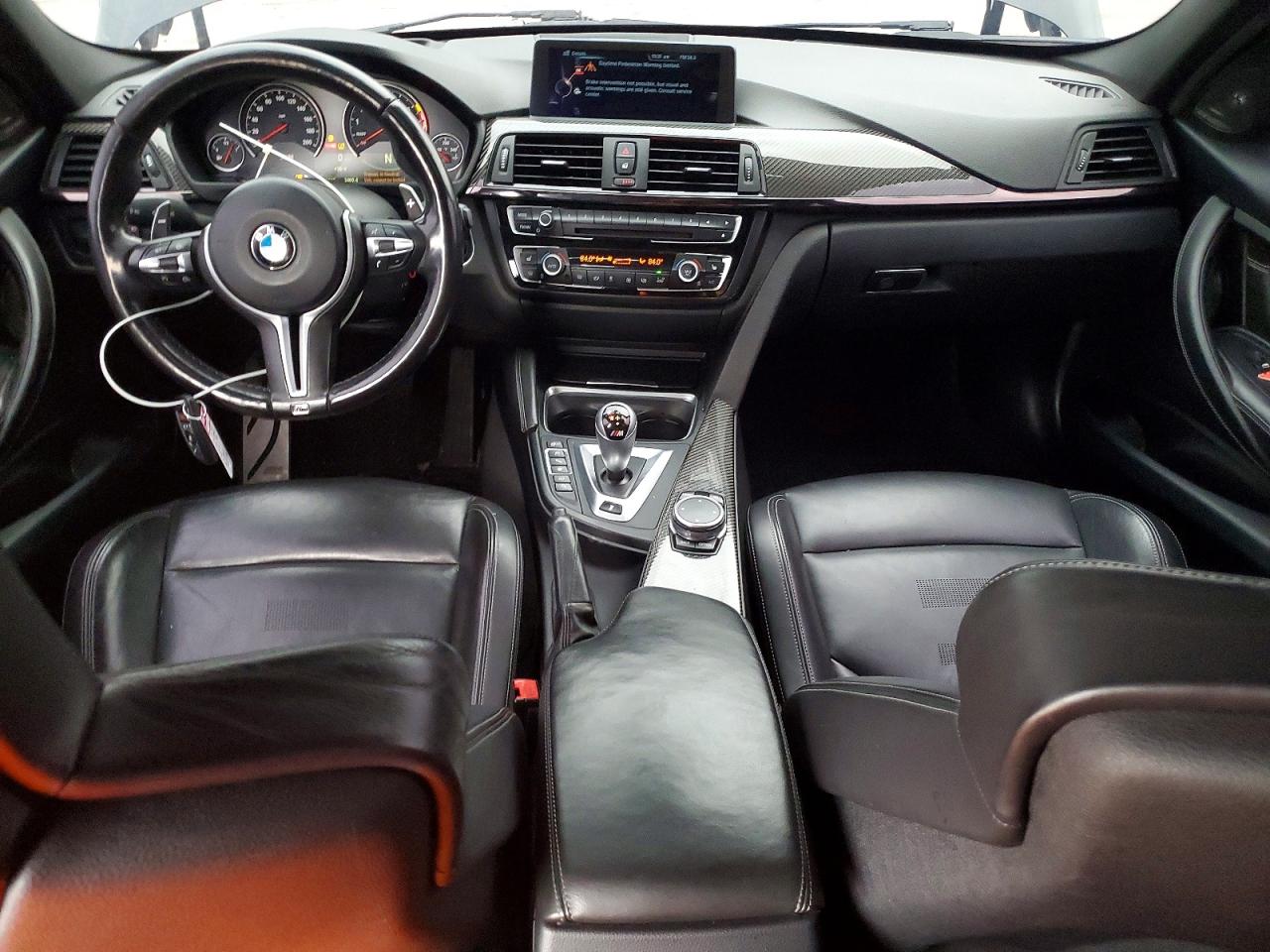 2015 Bmw M3 Black vin: WBS3C9C57FP803915