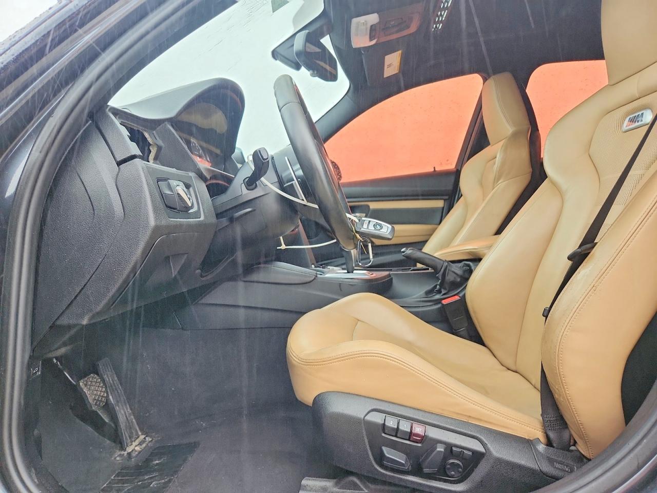 2015 Bmw M3 Gray vin: WBS3C9C57FP804854