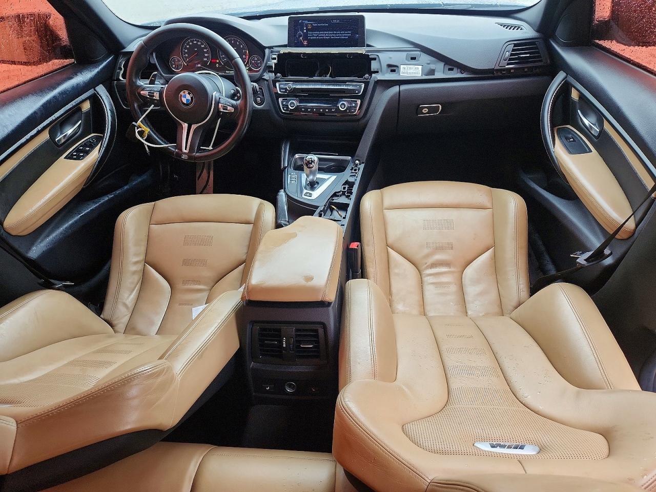 2015 Bmw M3 Gray vin: WBS3C9C57FP804854