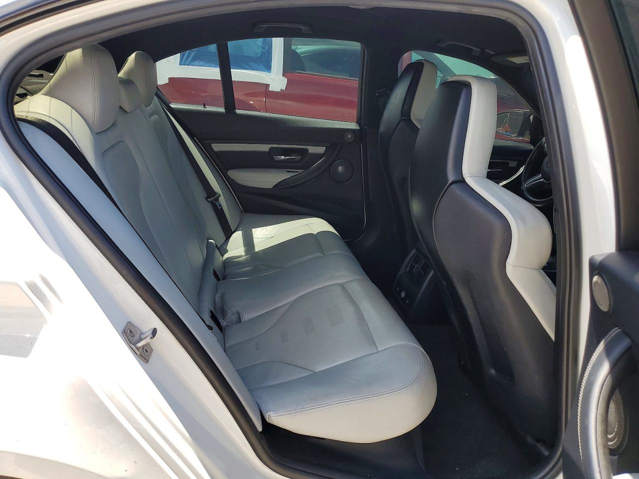 2015 Bmw M3 White vin: WBS3C9C58FP803115
