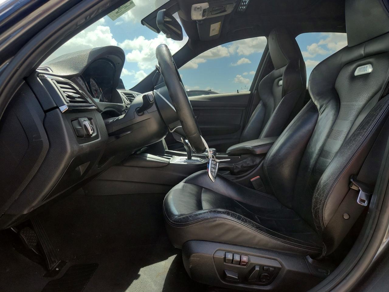 2015 Bmw M3 Gray vin: WBS3C9C58FP803647