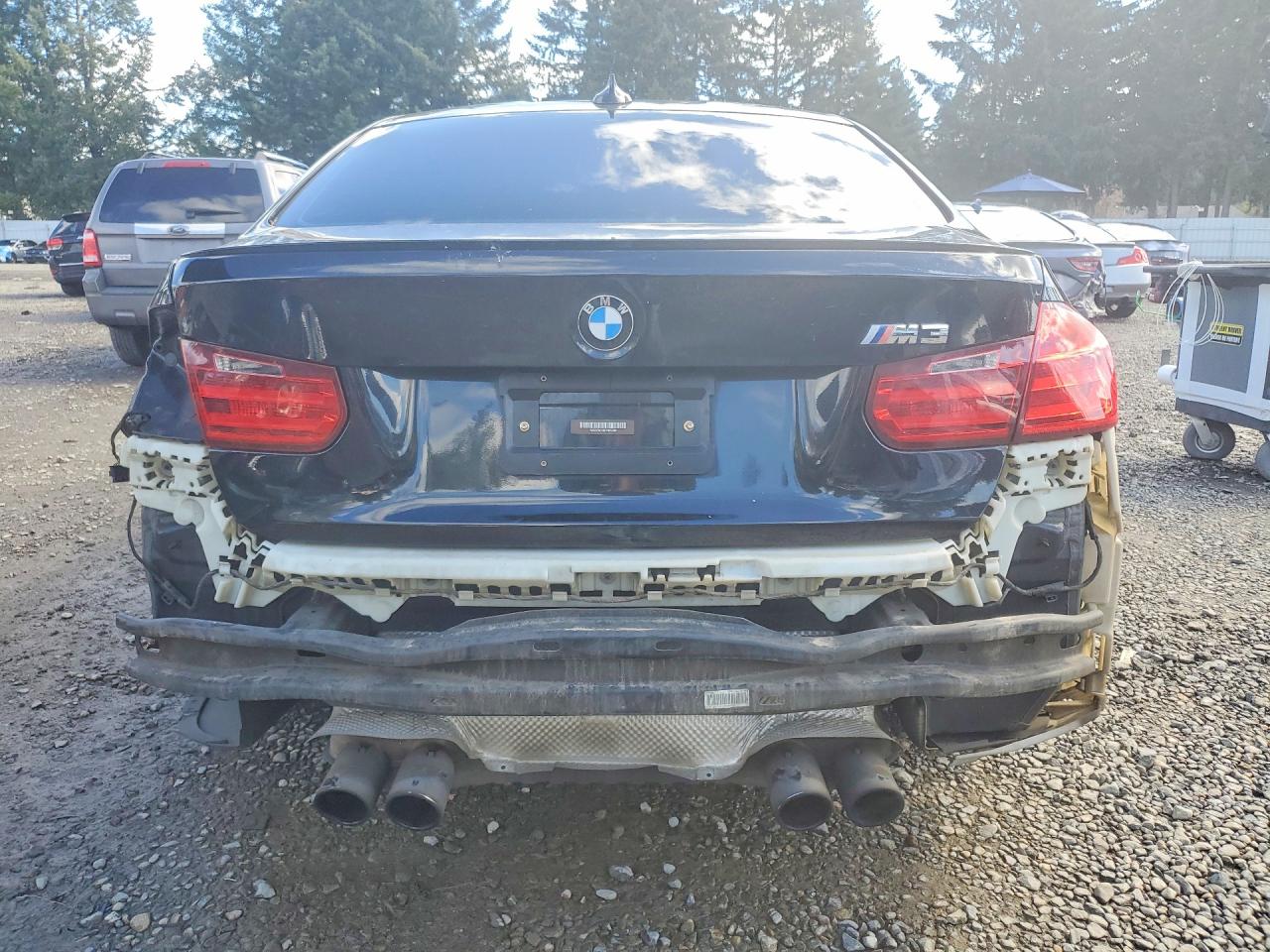 2015 Bmw Motorrad M3 Black vin: WBS3C9C59FP803088