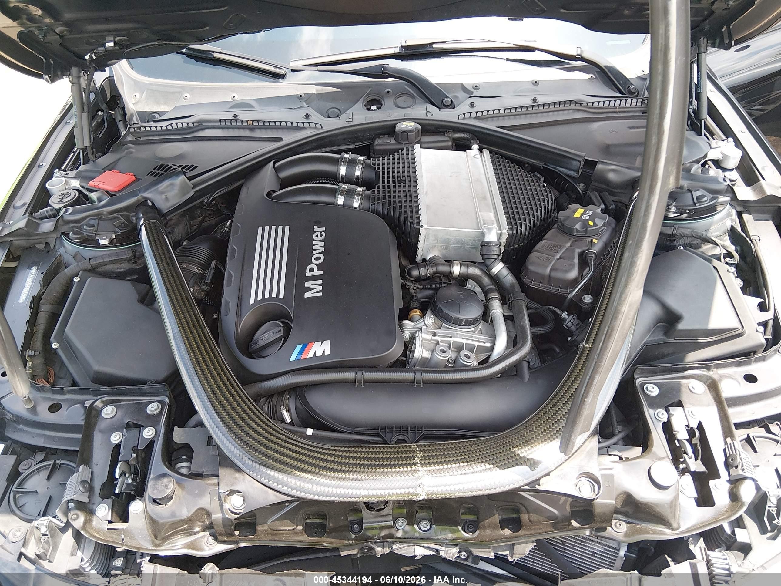 2015 Bmw M3   Black vin: WBS3C9C5XFP803309