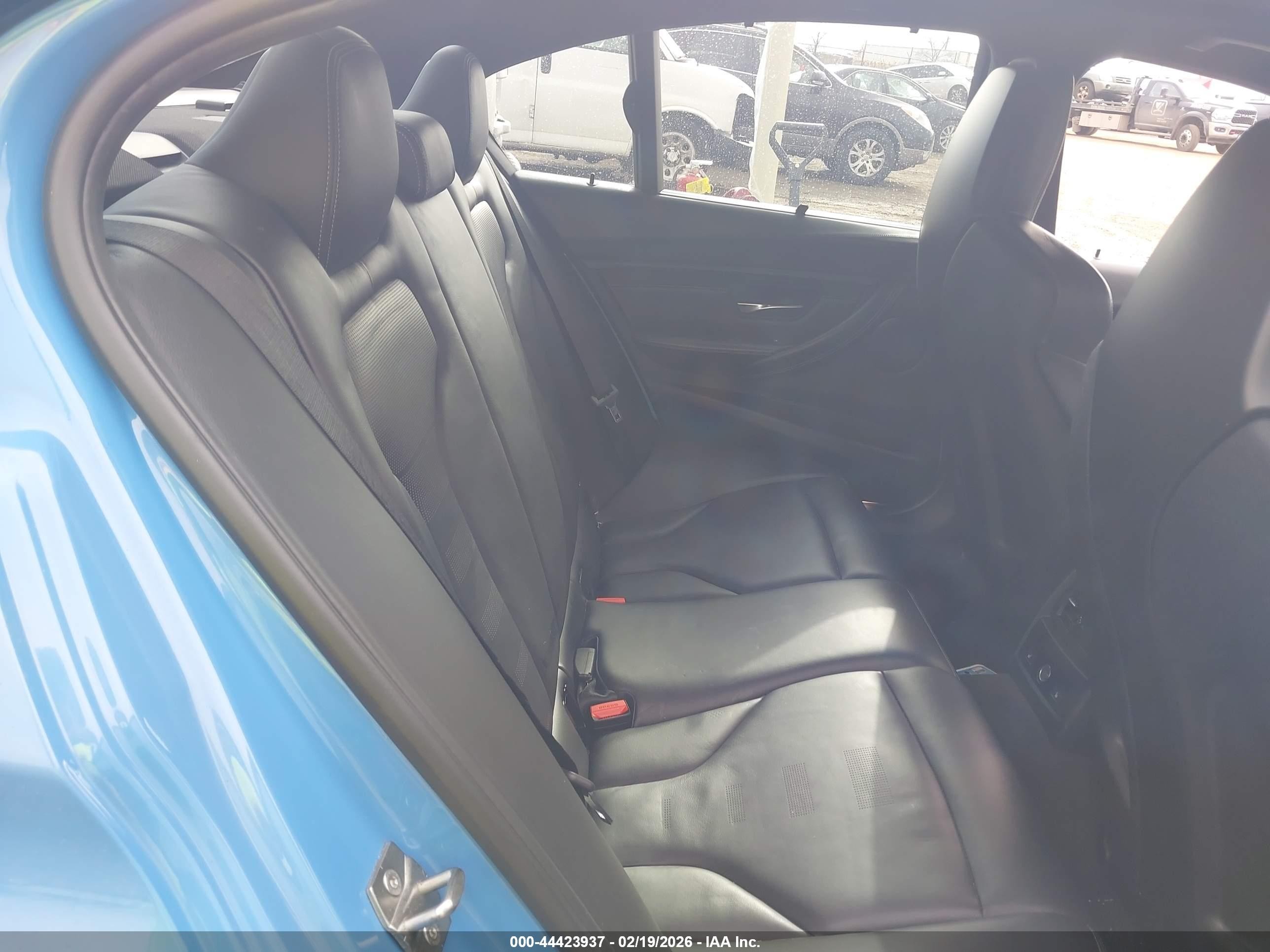 2015 Bmw M3   Blue vin: WBS3C9C5XFP803830