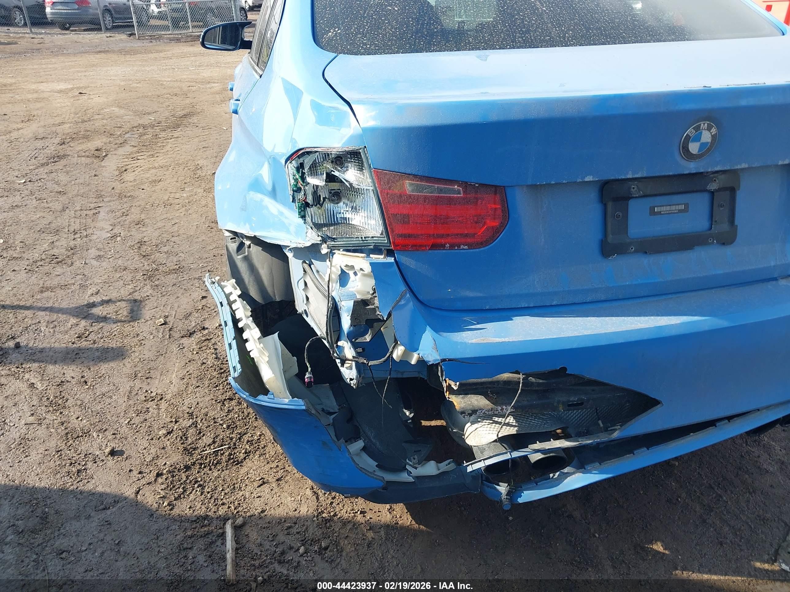 2015 Bmw M3   Blue vin: WBS3C9C5XFP803830