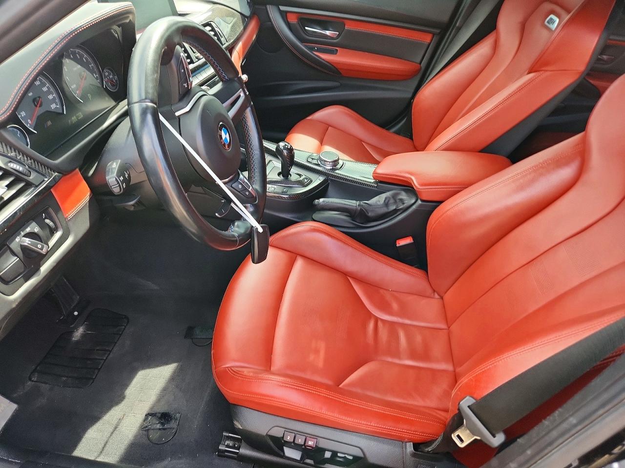 2015 Bmw M3 Black vin: WBS3C9C5XFP805299