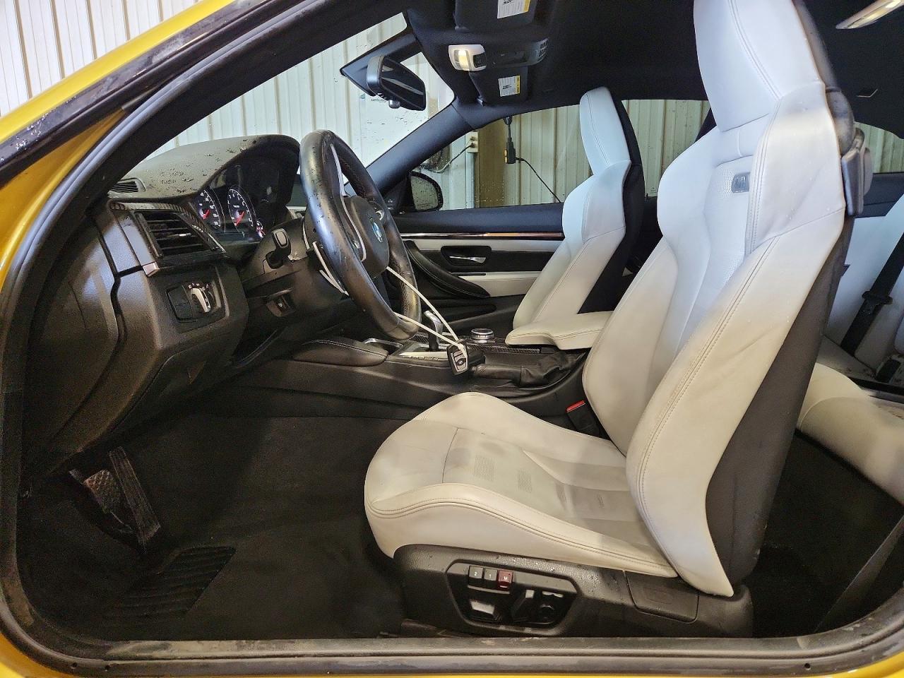 2015 Bmw M4 Желтый vin: WBS3R9C50FK329303