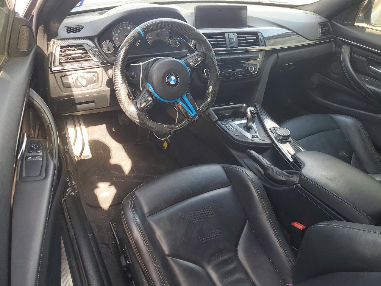 2015 Bmw M4 Blue vin: WBS3R9C50FK331844