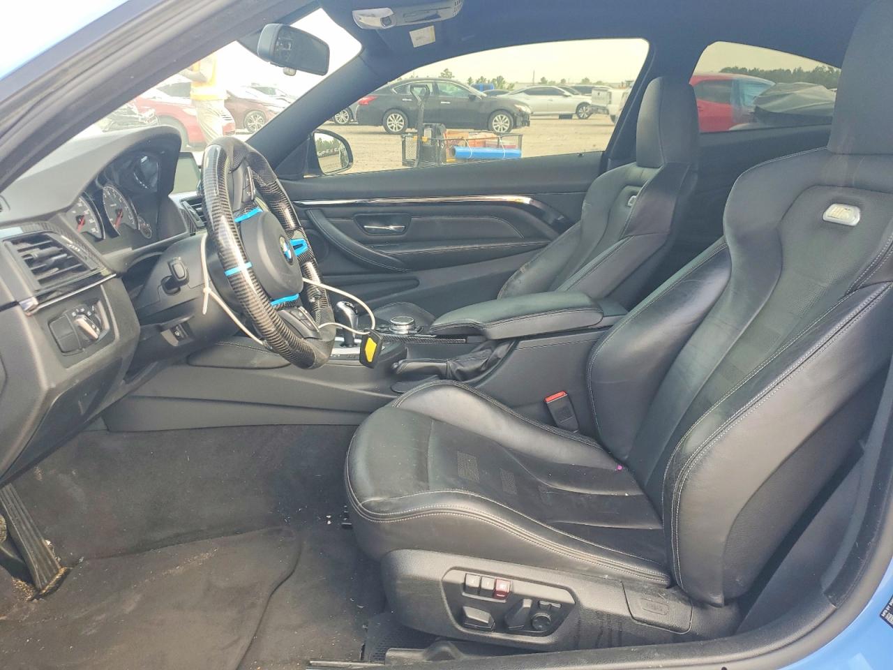 2015 Bmw M4 Blue vin: WBS3R9C50FK331844