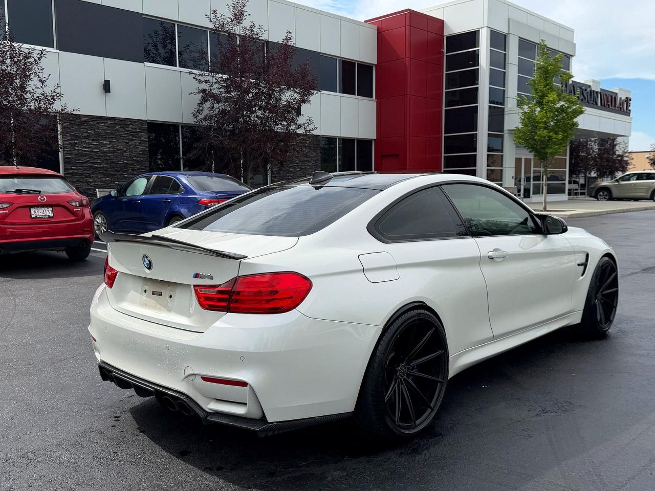 2015 Bmw M4 White vin: WBS3R9C51FK334378