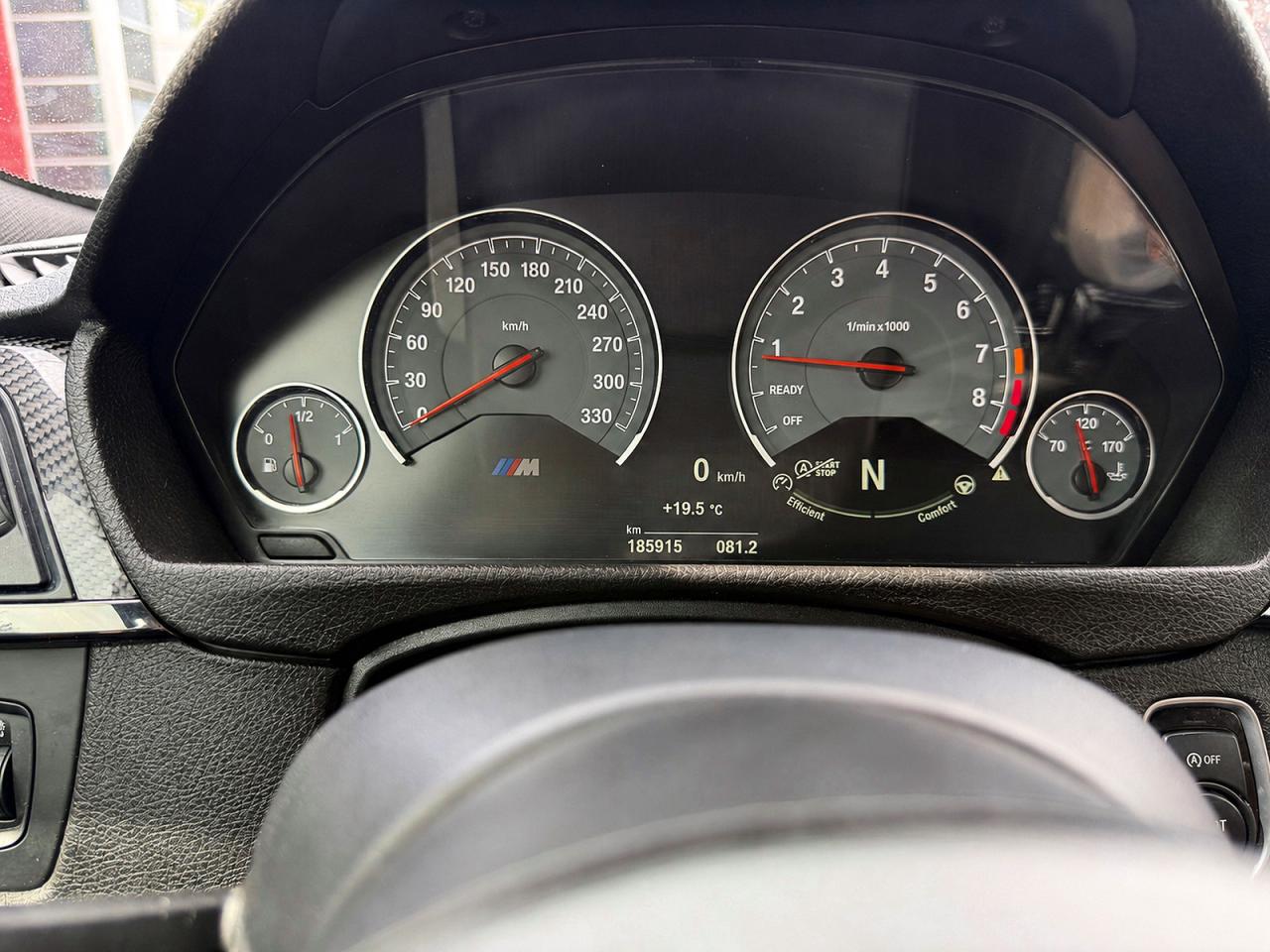 2015 Bmw M4 White vin: WBS3R9C51FK334378